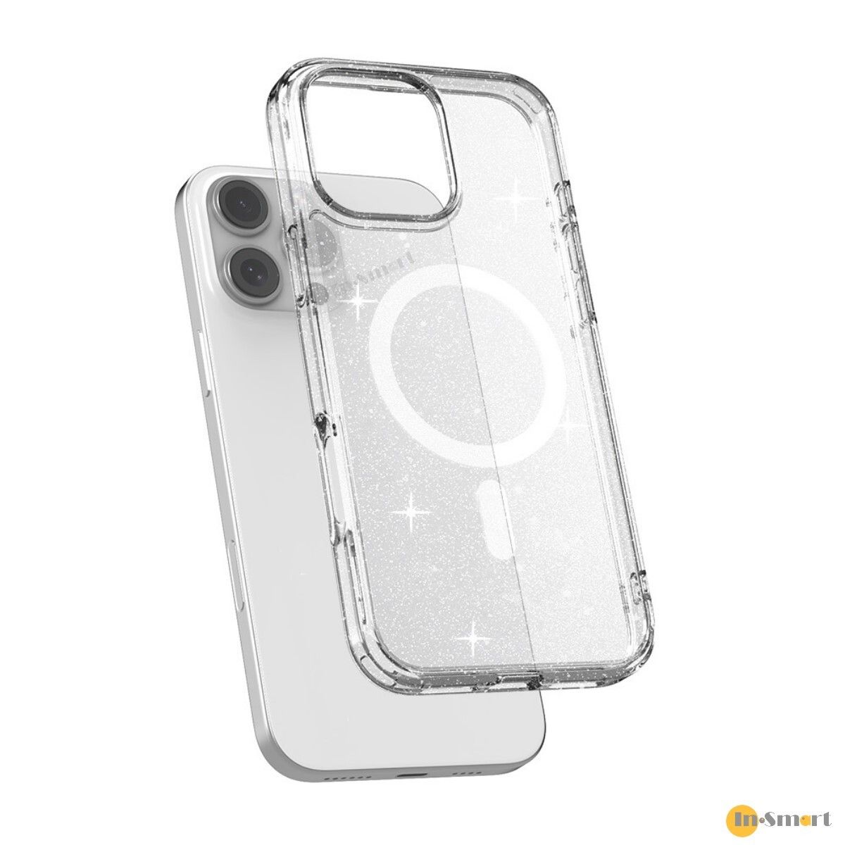 JTLEGEND 8211 Glitter Mag 雙料美國軍規防摔等級保護殼 超強磁吸充電 防水痕設計 邊緣增高設計 兼容市售保貼與鏡頭貼 防變黃物料