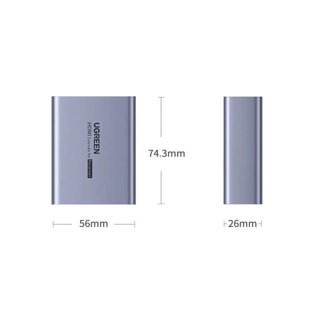 Ugreen 8211 HDMI Ethernet 擴展器 1080P 60Hz 支持最遠 70 米  CM455 20519UK