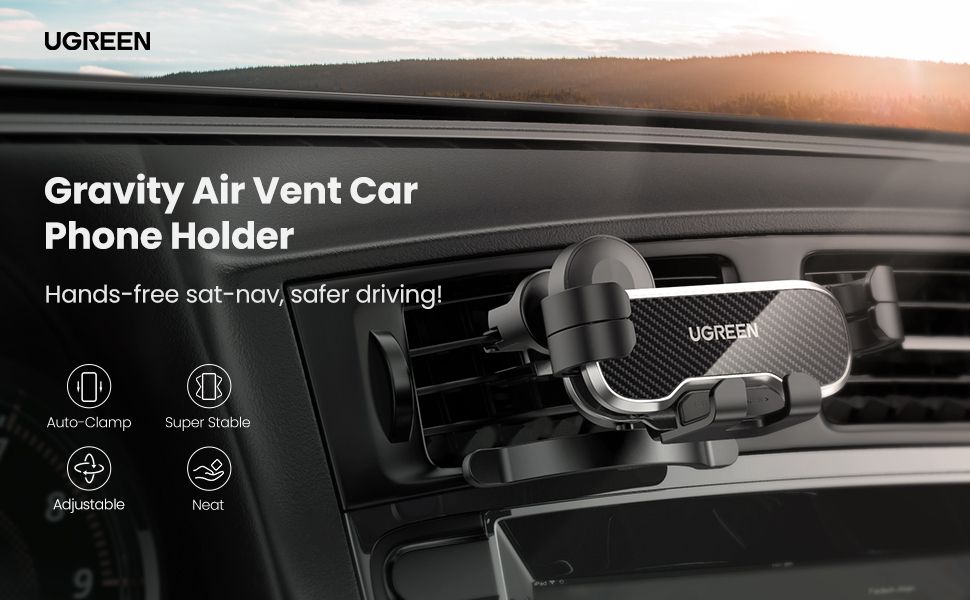 UGREEN 8211 Gravity 空調出風口支架 附鉤  LP288 80871
