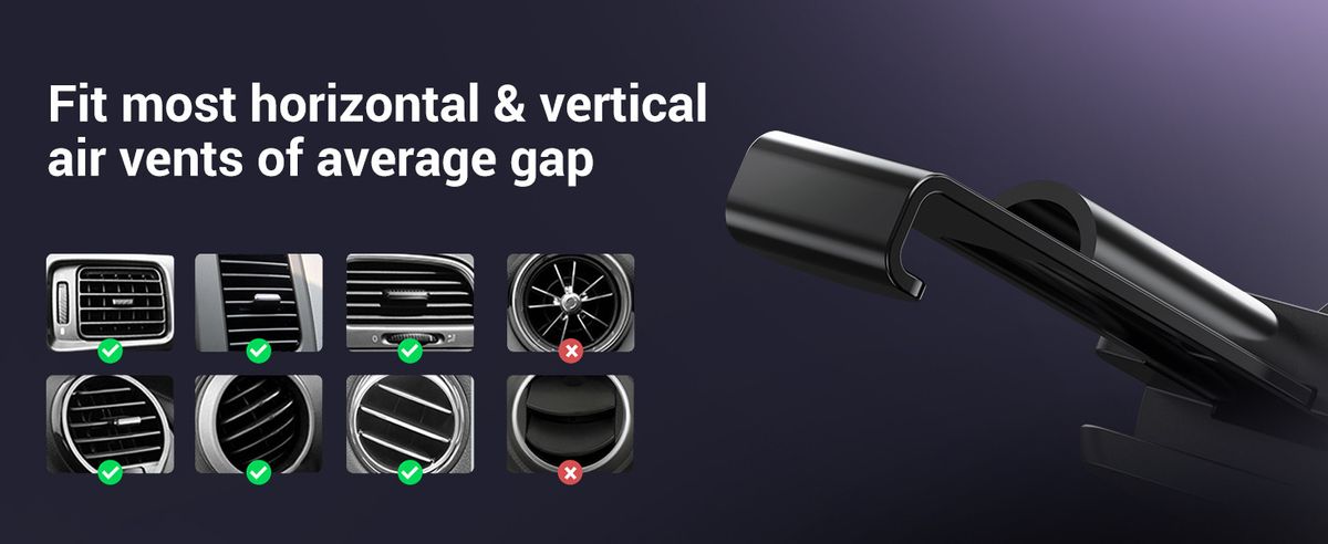 UGREEN 8211 Gravity 空調出風口支架 附鉤  LP288 80871