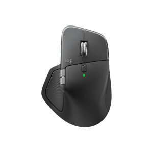 Logitech - MX Master 4 - 石墨灰 | Actions Ring 快捷鍵 | MagSpeed 電磁滾輪實 |  8,000 DPI 感應器 | 910-007565