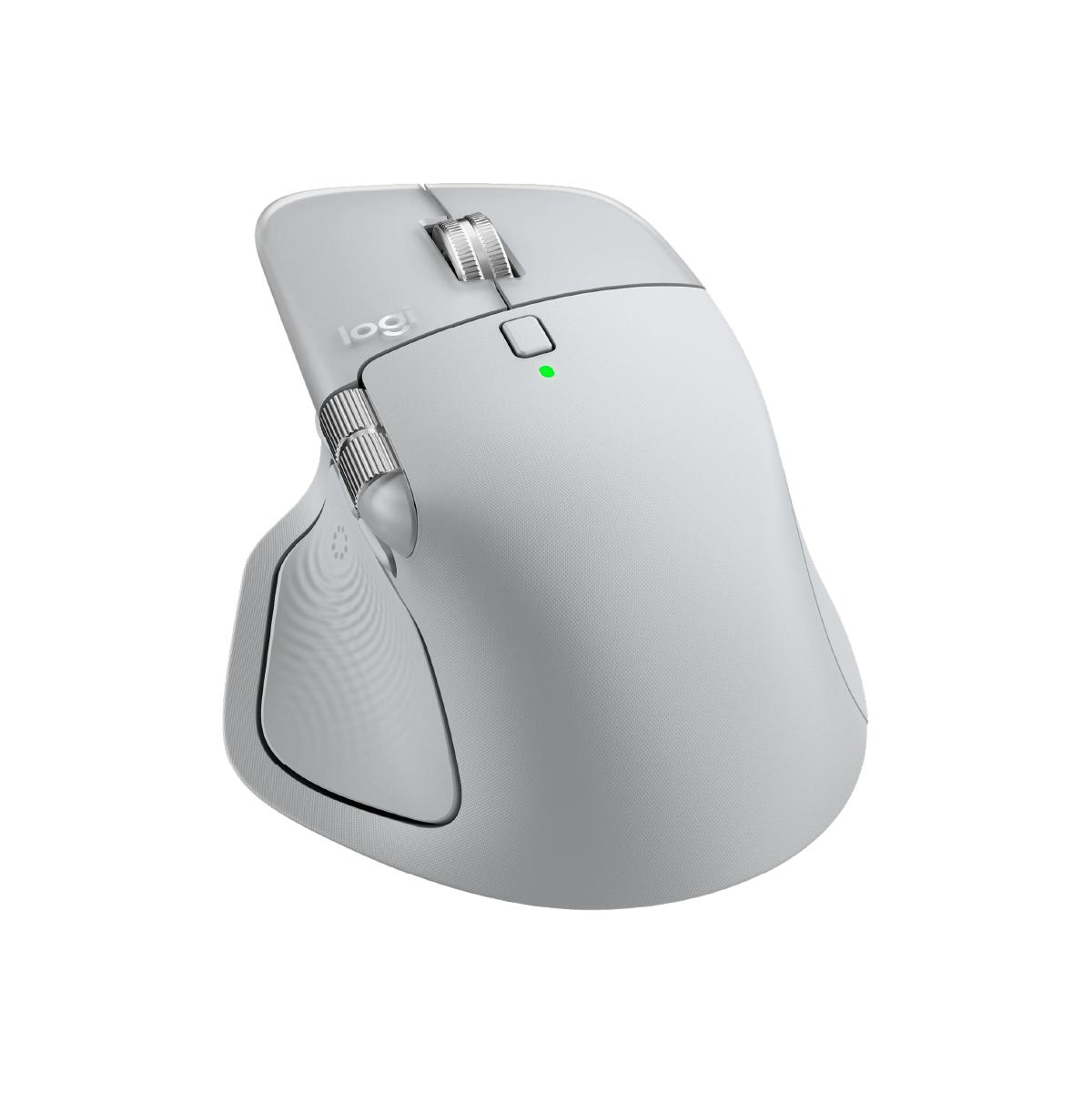 Alternative view of Logitech - MX Master 4 - 淺灰色 | Actions Ring 快捷鍵 | MagSpeed 電磁滾輪實 |  8,000 DPI 感應器 | 910-007566