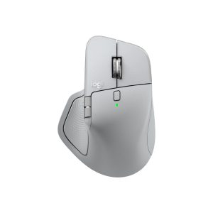 Logitech - MX Master 4 - 淺灰色 | Actions Ring 快捷鍵 | MagSpeed 電磁滾輪實 |  8,000 DPI 感應器 | 910-007566