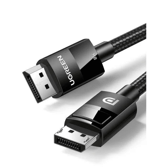 UGREEN - VESA 認證 8K DisplayPort 1.4 8K 60Hz、4K 240Hz 32.4 Gbps 3米 電纜 | DP114 / 80393
