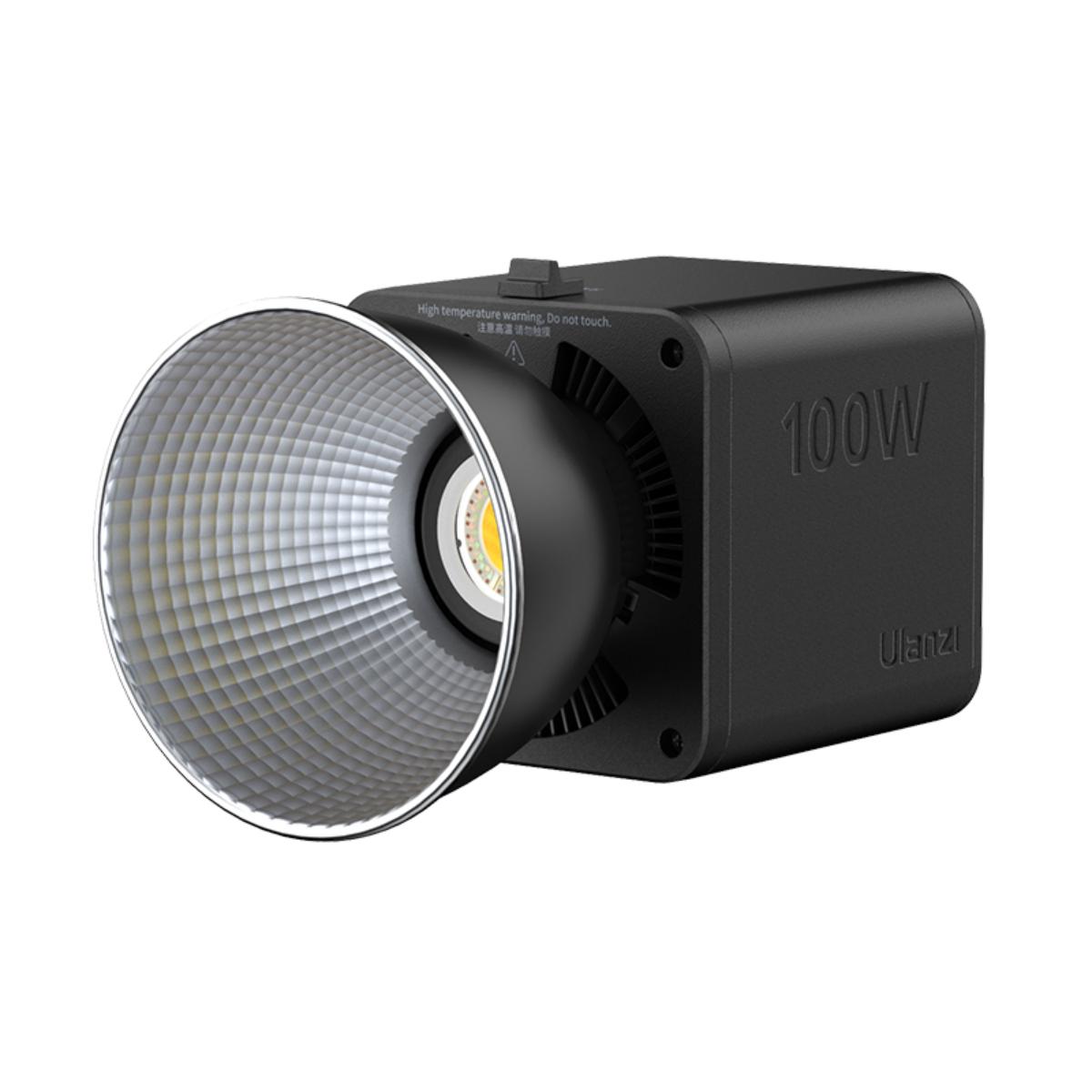 ULANZI - 一燈大師100W專業補光燈 - RGB色 | 內建電池 | 配套電源轉接器 | CRI顯色指數：≥95 | 最大亮度可達33300Lux | 48932002-L178