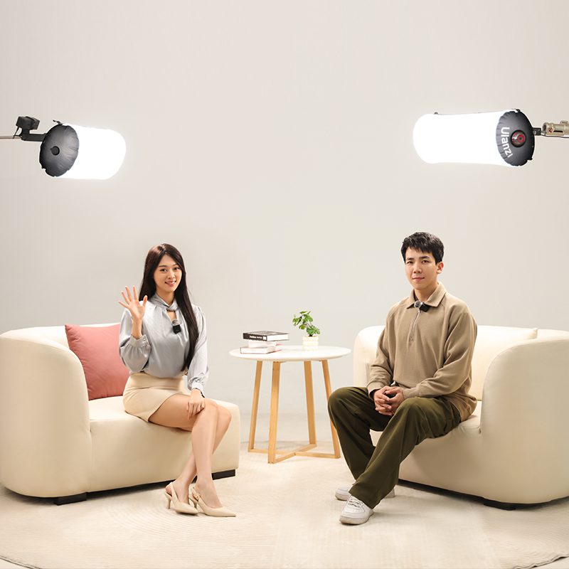 ULANZI - AL60 雙色溫氣柱燈 - 60W | 補光範圍廣 | 自動充氣 | 免口吹20 秒快速充氣 | 搖控器/App控制 | 805g | 顯色指數 ≥96 | 48952002-L096 - Image 5