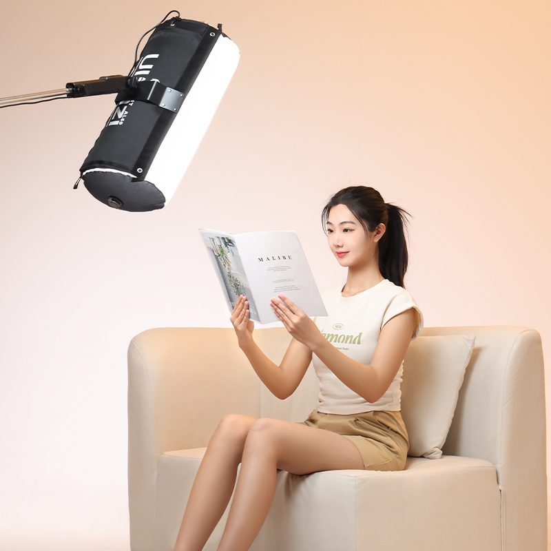 ULANZI - AL60 雙色溫氣柱燈 - 60W | 補光範圍廣 | 自動充氣 | 免口吹20 秒快速充氣 | 搖控器/App控制 | 805g | 顯色指數 ≥96 | 48952002-L096 - Image 6