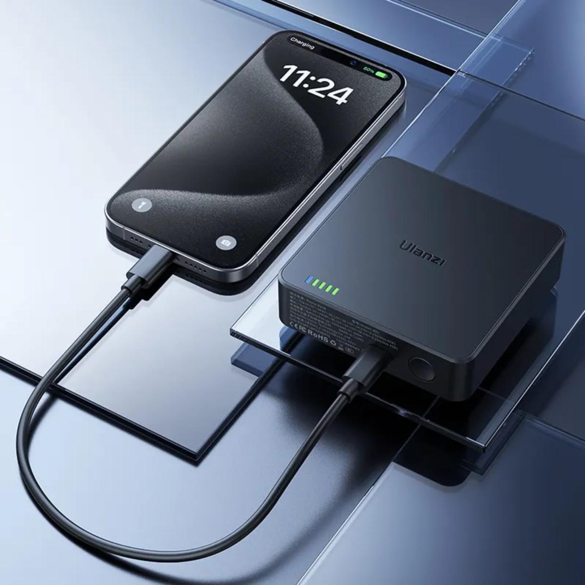 ULANZI - EC65 小方燈-65W雙色溫COB燈補光燈 | 2700K-6500K | CRI95+ | 49384001-L188 - Image 3