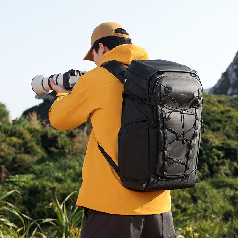 ULANZI - AB01 38L 大容量泰山户外雙肩攝影背包 | 可拆卸隔板 | 內建 Apple 官方授權 U-tag 定位器 | Apple Find My | EVA減壓散熱背板 | 51011001-B157 - Image 10