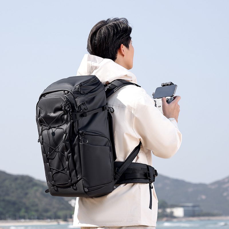 ULANZI - AB01 38L 大容量泰山户外雙肩攝影背包 | 可拆卸隔板 | 內建 Apple 官方授權 U-tag 定位器 | Apple Find My | EVA減壓散熱背板 | 51011001-B157 - Image 8