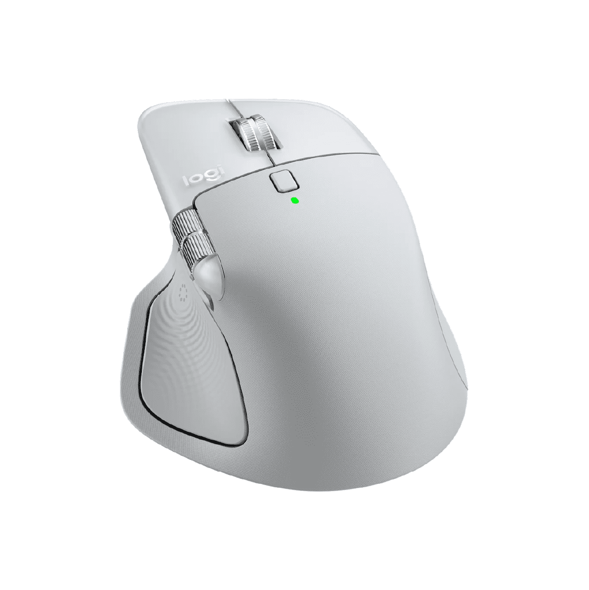 Alternative view of Logitech - MX Master 4 for Mac - 白銀色 | Actions Ring 快捷鍵 | MagSpeed 電磁滾輪實 |  8;000 DPI 感應器 | 910-007578
