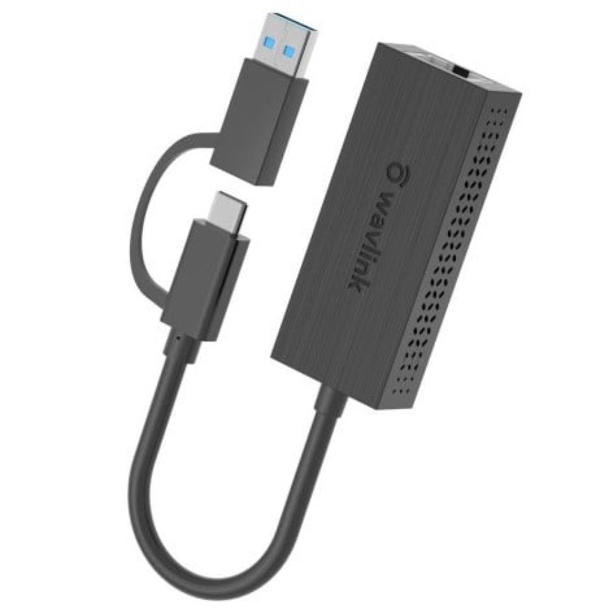 WAVLINK - USB-C to 2.5 GIGABIT 轉接器 WL-NWU331GCA ︱乙太網轉接器