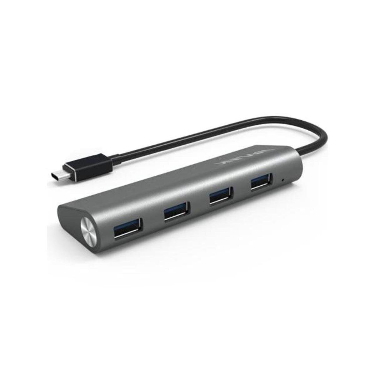 WAVLINK - USB-C 四端USB連接器 (4 x USB 3.0) 即插即用 UH3048C 原裝行貨 一年保養