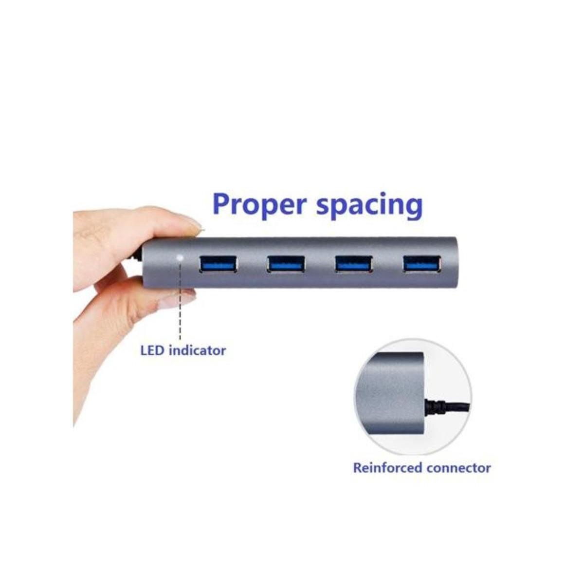 WAVLINK - USB-C 四端USB連接器 (4 x USB 3.0) 即插即用 UH3048C 原裝行貨 一年保養 - Image 4