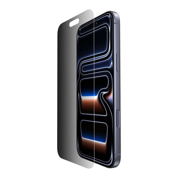Belkin 8211 ScreenForce InvisiGlass 防偷窺鋼化螢幕保護貼 for iPhone 17 Pro  OVA213FQ
