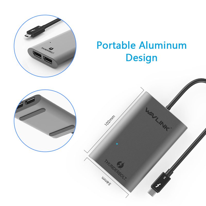 WAVLINK 8211 雙 4K 60Hz UTA21D 原裝行貨 一年保養