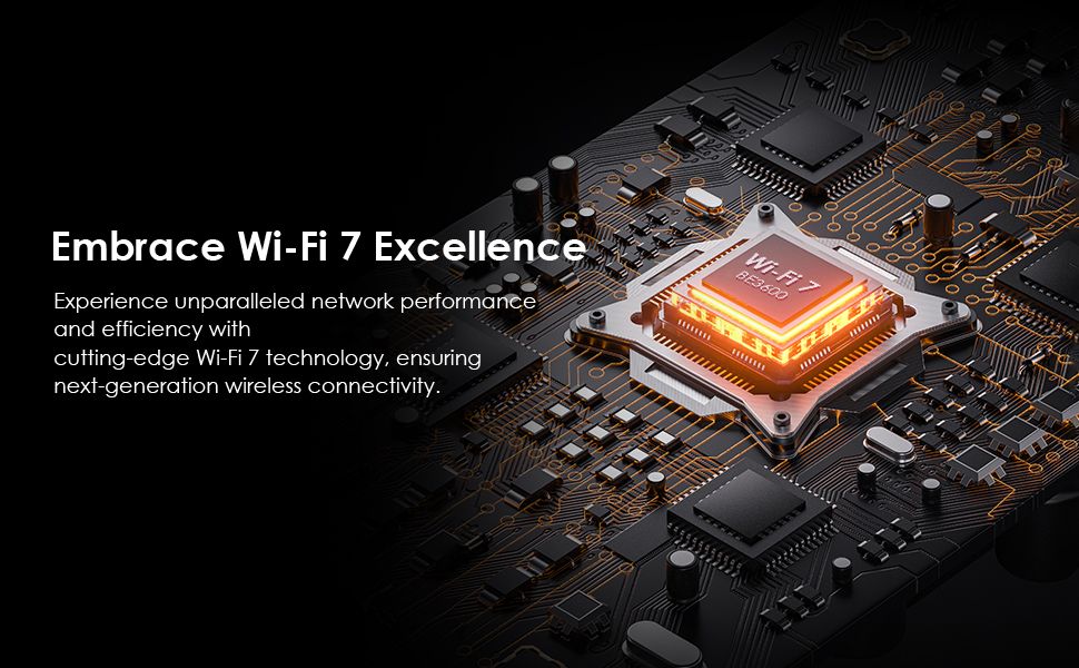 WAVLINK 8211 BE3600 WiFi7 雙頻 路由器 5dBi 4條高增益天線 24G 038 25G PCM 8211 BEST Value WL-WN530BE1