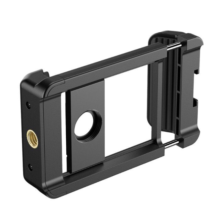 APEXEL F001 手持攝影多功能一字手機夾 | 萬向旋轉調節 | 緊固防脫 | 輕便便攜 | 兼容多機型 | 52339001