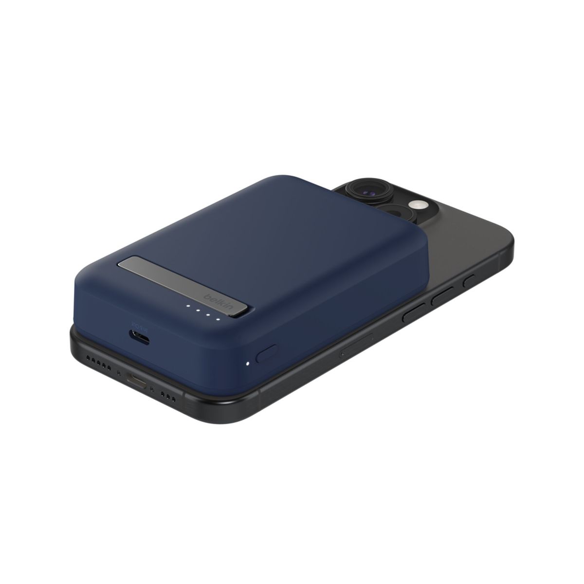 Belkin - BoostCharge Pro 10000 mAh Qi2 磁吸無線充電行動電源 - 藍色 - Image 4