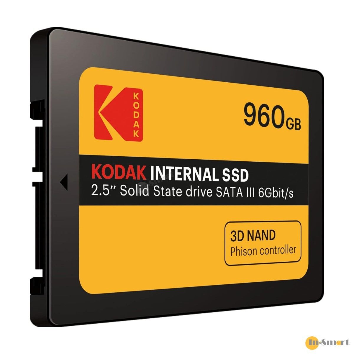 Alternative view of KODAK - Kodak Power Memory X150 SATA III 2.5" 內置 SSD 硬盤; 固態硬碟; 讀取速度: 520MB/s; 寫入速度: 500Mb/s