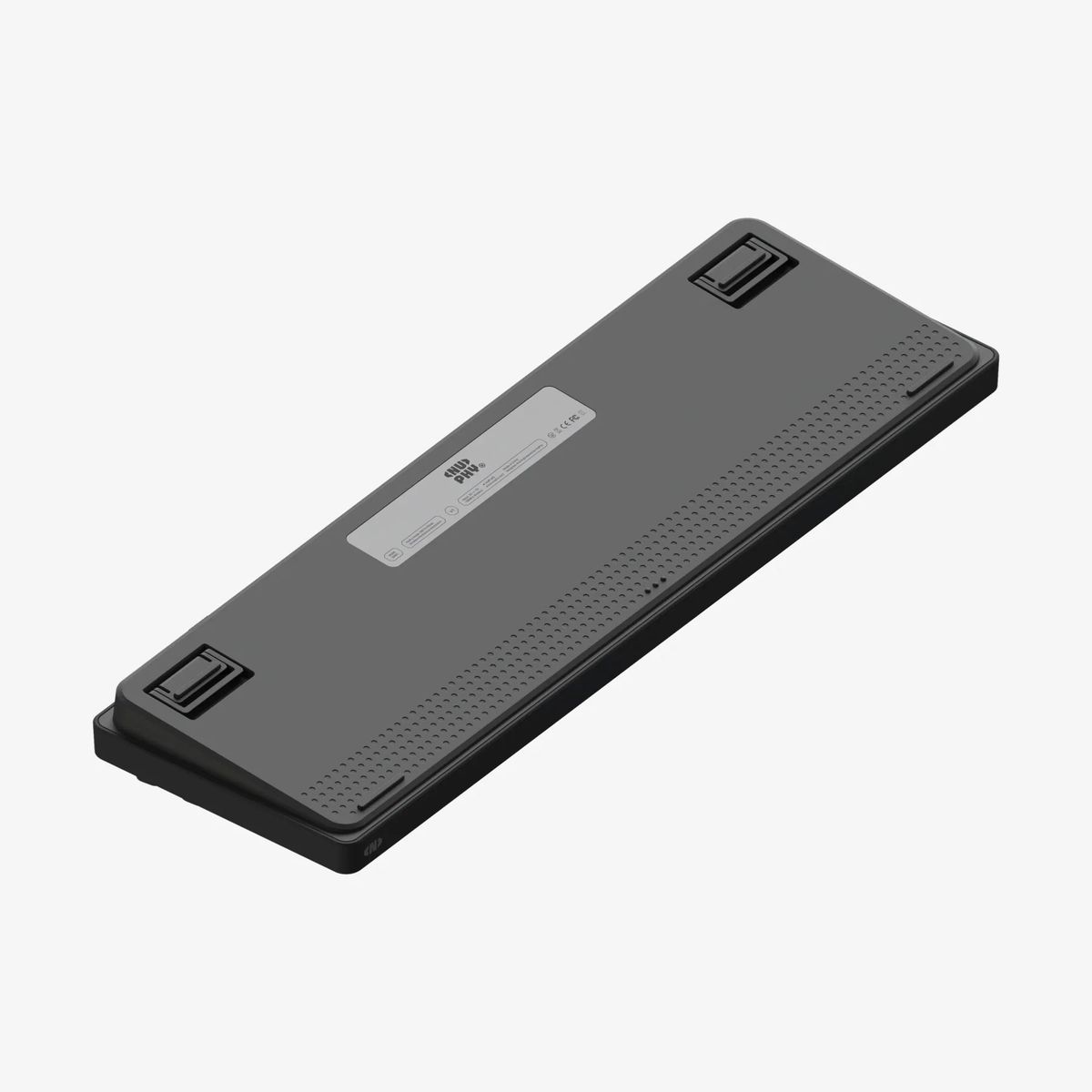 Alternative view of NuPhy - Node 100 Max 無線機械鍵盤 [Brown Switch] 灰黑色 | 100% 全尺寸 熱換軸 Gasket 結構 RGB 背光 觸控條 長續航 1000Hz 遊戲打字