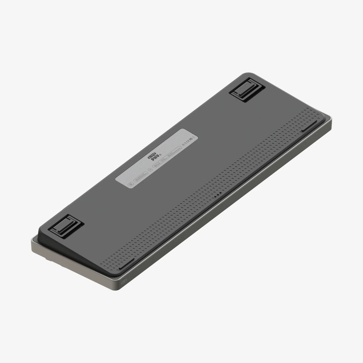 Alternative view of NuPhy - Node 100 Max 無線機械鍵盤 [Brown Switch] 白色 | 100% 全尺寸 熱換軸 Gasket 結構 RGB 背光 觸控條 長續航 1000Hz 遊戲打字