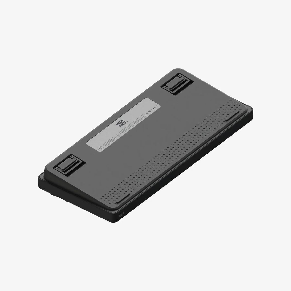 Alternative view of NuPhy - Node 75 Max 無線機械鍵盤 [Brown Switch] 灰黑色 | 75% 全尺寸 熱換軸 Gasket 結構 RGB 背光 觸控條 長續航 1000Hz 遊戲打字