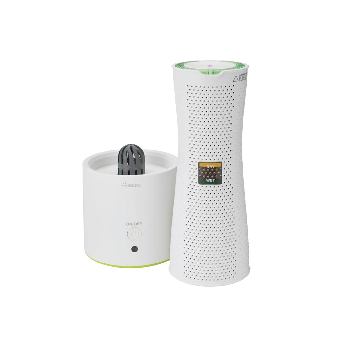 Hayaku 8211 Tree 無限吸濕樹 DT-01 120ml 充電式除濕器 分離式設計一支可拆成兩件使用 香港防潮神器 吸濕除臭防霉驅蟲 衣櫃吸濕 可重複使用-環保設計