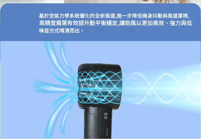 Gongtian 8211 F50  迷你勁風F30mini 版芭蕉扇21700電白色