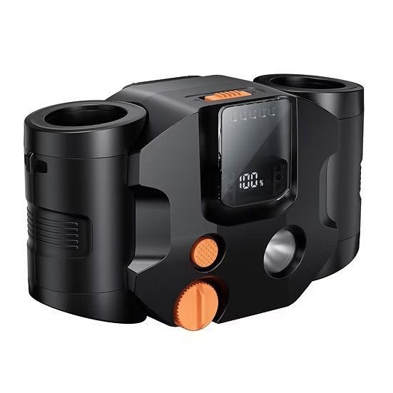 LEMOISTAR 8211 FB7 雙渦輪掛腰風扇 黑色 10000mAh 行動電源功能 100段無極調速 超長14小時續航 工地戶外露營 必備掛頸風扇 香港行貨