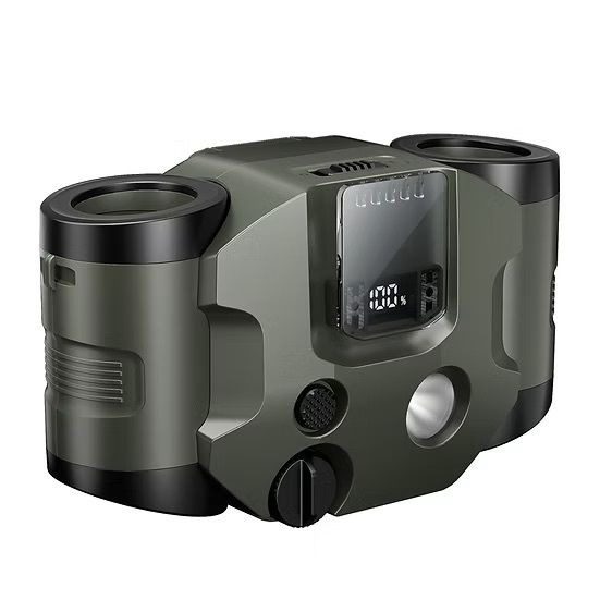 LEMOISTAR 8211 FB7 雙渦輪掛腰風扇 軍綠色 10000mAh 行動電源功能 100段無極調速 超長14小時續航 工地戶外露營 必備掛頸風扇 香港行貨