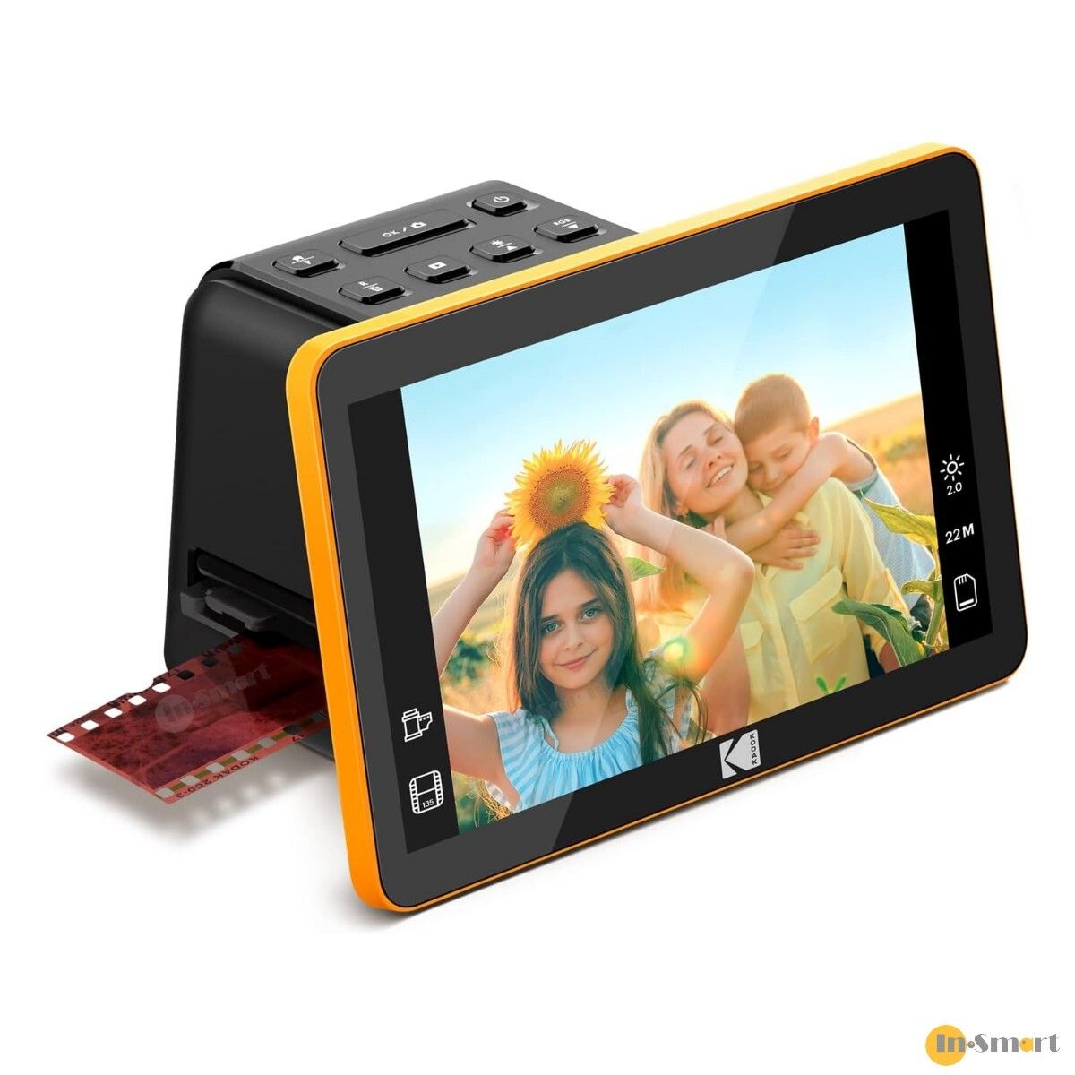 KODAK 8211 Slide N Scan Max 78243 便攜式菲林底片數碼化掃描器 110  126  135 50mm 黑白彩色 幻燈片 正片  負片 HDMI 輸出 PC電腦  MacOS