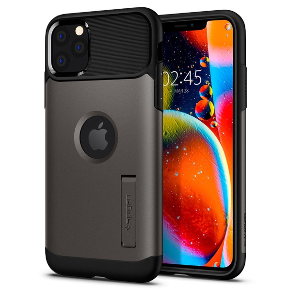 Spigen - SLIM ARMOR iPhone 11Pro Max 保護殼(黑色) CS27047 - Image 2