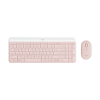 Logitech MK470 Slim 無線鍵盤與滑鼠組合 玫瑰色 920-0011326 英文鍵盤