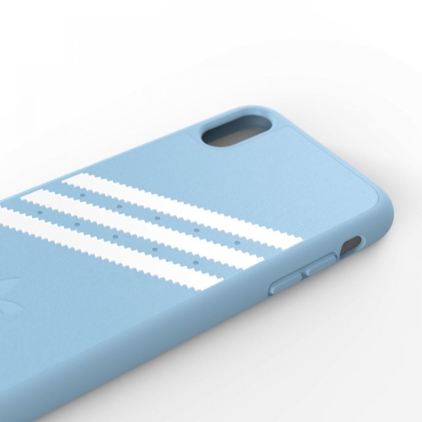 adidas - adidas Originals iPhone XR PU SUEDE 保護殼 Blue - Image 4