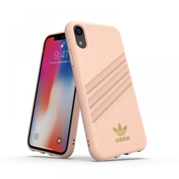 adidas - adidas Originals iPhone XR PU SNAKE 保護殼 Pink