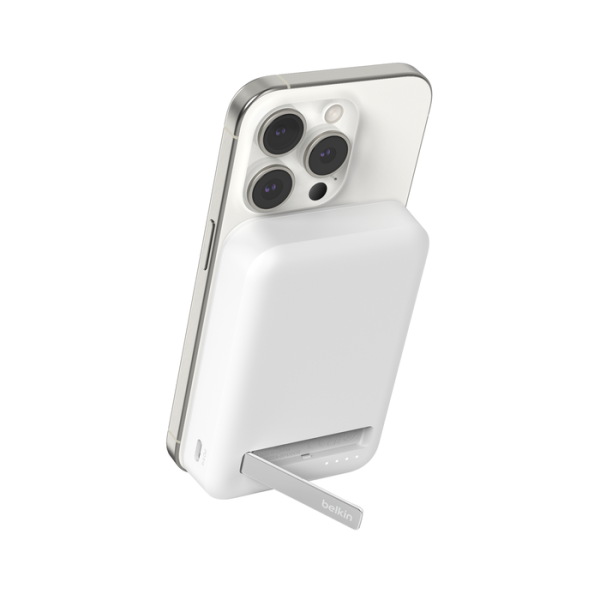 Belkin - BoostCharge Pro 10000 mAh Qi2 磁吸無線充電行動電源 - 白色 | CCC 認證（3C 認證） - Image 2