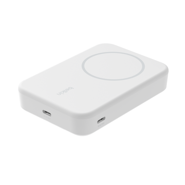 Belkin - BoostCharge Pro 10000 mAh Qi2 磁吸無線充電行動電源 - 白色 | CCC 認證（3C 認證） - Image 3