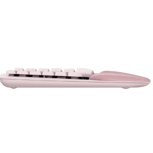 Logitech 8211 WAVE KEYS 軟墊手託 無線 人體工學鍵盤 8211 粉紅色