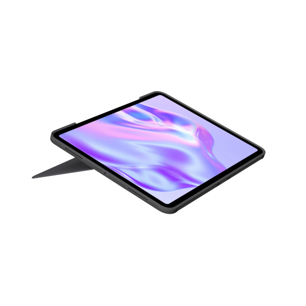 Logitech - COMBO TOUCH 具備觸控板的背光鍵盤保護殼 iPad Pro 13 英吋 (M4) - 石墨灰 - Image 4