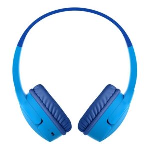 Belkin SOUNDFORM Mini 兒童專用 頭戴式 藍牙BT53 無線有線 兩用 內置麥克風 耳機 V3 USB-C Cable 8211 藍色AUD002BTBLV3