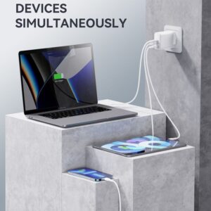 Alternative view of VOLTME - Revo 65 - PD65W (USB-C x2+USB-A) 三端口快速充電器（英規）- 白色