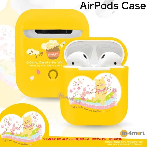 Disney - 迪士尼  保護殼 For AirPods 1/2 (Winnic The Pooh