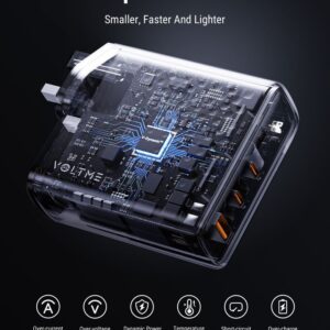 VOLTME 8211 Revo 140 8211 PD140W USB-C2USB-A 三端口快速充電器英規- 白色