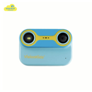 VisionKids - HappiCAMU Splash｜兒童防水運動相機｜IP68｜超輕防水小朋友戶外相機｜粉藍色