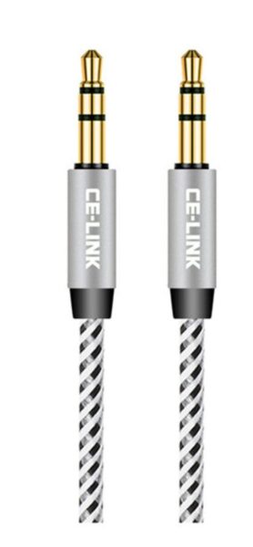 CE-LINK - 3.5mm 立體聲音頻線 3.5mm 公頭 轉 3.5mm 公頭 1米