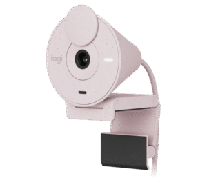 Logitech BRIO 300 Full HD 1080p 網路攝影機 8211 玫瑰色