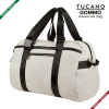 TUCANO - Tucano Gommo 再生塑料可變換成背包的週末旅行包 - 灰色｜意大利設計