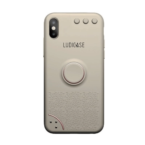 LUDICASE - iPhone X XS 4合1減壓手機殻 Rose Gold (清貨價) - Image 2