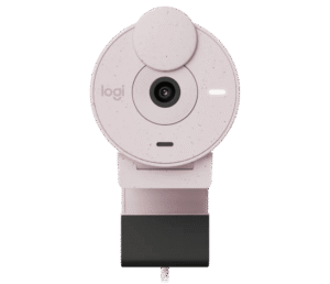 Logitech BRIO 300 Full HD 1080p 網路攝影機 8211 玫瑰色